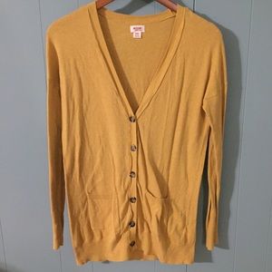 MERONA || Golden Yellow Cardigan